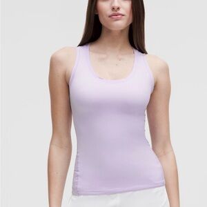 LULULEMON *NWT* XL Wundermost Nulu Scoop Neck Tank Lavender Frost